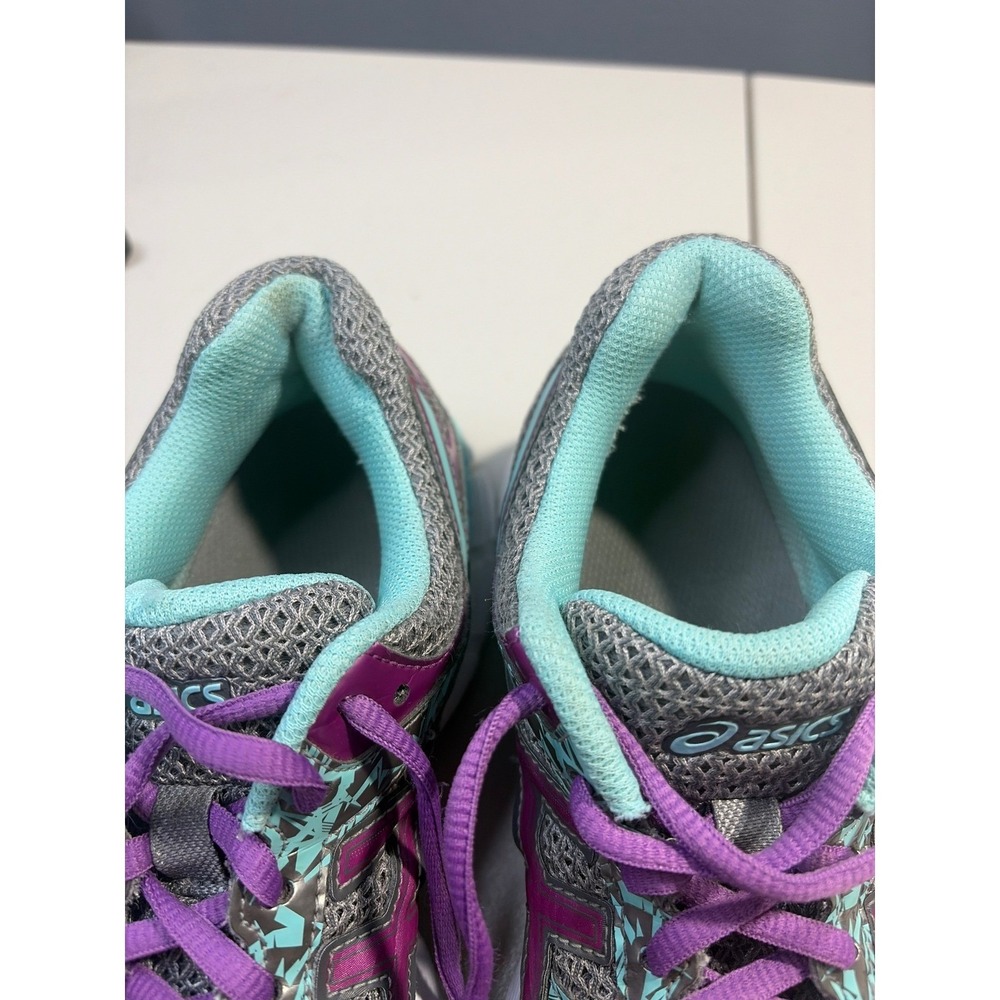 ASICS Gel-Excite 3 Womens Running Shoes Grey Purple Turquoise T5C8N Size 8 - Picture 9 of 10
